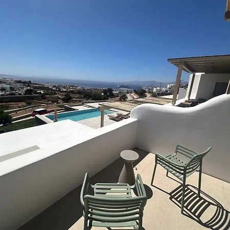 فندق مبيت وإفطار Ostria View Mykonos 4*