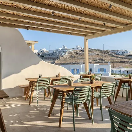 住宿加早餐酒店 Ostria View Mykonos