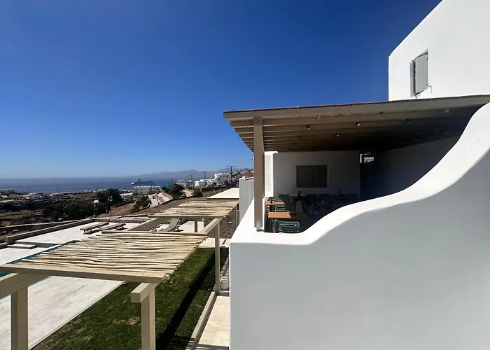 住宿加早餐酒店 Ostria View Mykonos Mykonos Town