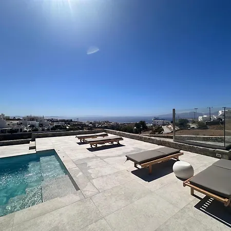 Ostria View Mykonos ベッド・アンド・ブレックファスト